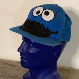 Cookie Monster Sesame Street Cap Hat S/M